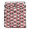 Miniature Schnauzer Print Pink Bedding Set-Free Shipping