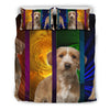 Basset Fauve De Bretagne Dog Canvas Print Bedding Sets-Free Shipping