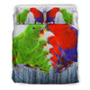 Eclectus Parrot Print Bedding Set-Free Shipping