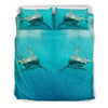 Shark Fish Print Bedding Set- Free Shipping