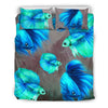 Siamese Fighting Fish (Betta Fish) Print Bedding Set-Free Shipping