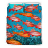 Cherry Barb Fish Print Bedding Set-Free Shipping