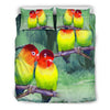 Beautiful Love Birds Print Bedding Set-Free Shipping