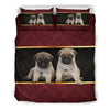 Pug Puppies Print Bedding Sets-Free Shipping