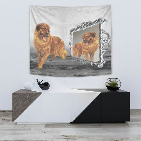 Leonberger Dog Print Tapestry-Free Shipping