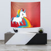 Rainbow Unicorn Print Tapestry-Free Shipping