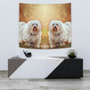 Havanese Dog Art Print Tapestry-Free Shipping