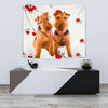 Welsh Terrier Print Tapestry-Free Shipping