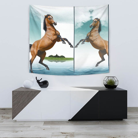 Lusitano Horse Print Tapestry-Free Shipping