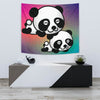 Cute Panda Bear Print Tapestry-Free Shipping