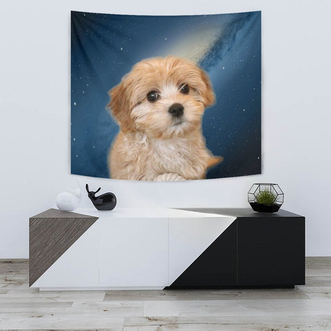 Lovely Cavapoo Print Tapestry-Free Shipping