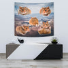 Djungarian Hamster Print Tapestry-Free Shipping