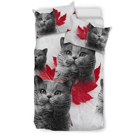 Cute British Shorthair Print Bedding Set- Free Shipping