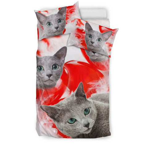 Russian Blue Print Bedding Set- Free Shipping