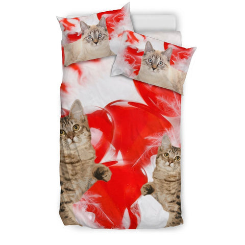 American Bobtail Print Bedding Set- Free Shipping