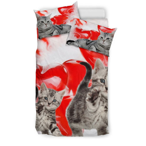 American Shorthair Print Bedding Set- Free Shipping