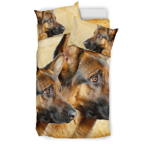 Amazing German Shepherd Print Bedding Set- Free Shipping