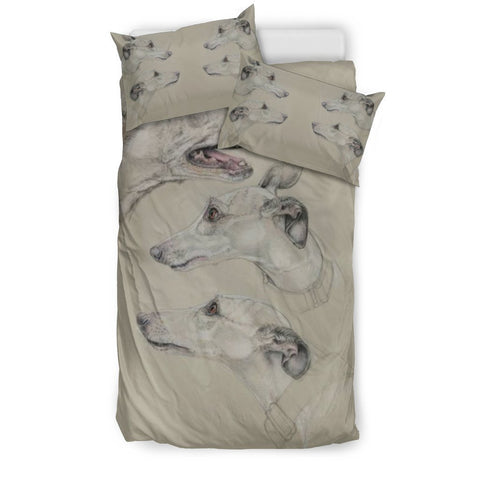 Amazing Whippet Dog Print Bedding Set-Free Shipping