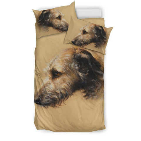 Irish Wolfhound Dog Print Bedding Set-Free Shipping