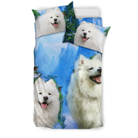 American Eskimo Print Bedding Set- Free Shipping