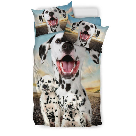 Dalmatian Dog Print Bedding Set- Free Shipping