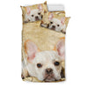 French Bulldog Print Bedding Set- Free Shipping