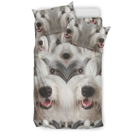 Old English Sheepdog In Lots Print Bedding Sets-Free Shipping