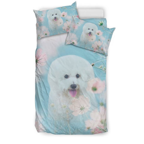 Lovely Bichon Frise Dog Print Bedding Sets-Free Shipping