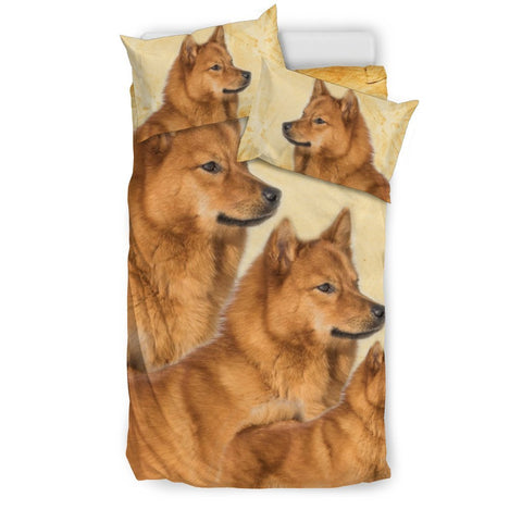 Finnish Spitz Print Bedding Set- Free Shipping