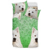 Amazing American Eskimo Dog Print Bedding Set-Free Shipping