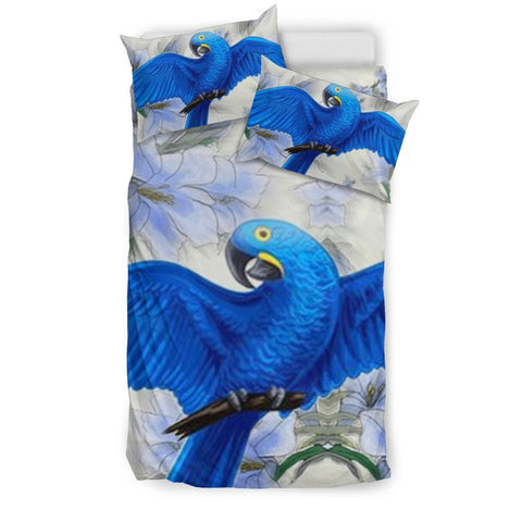 Hyacinth Macaw Parrot Print Bedding Sets-Free Shipping