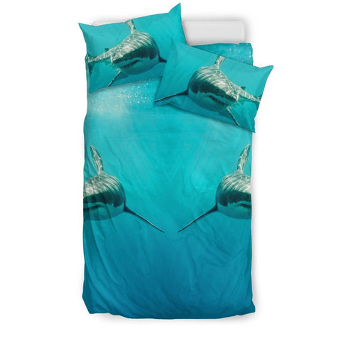 Shark Fish Print Bedding Set- Free Shipping