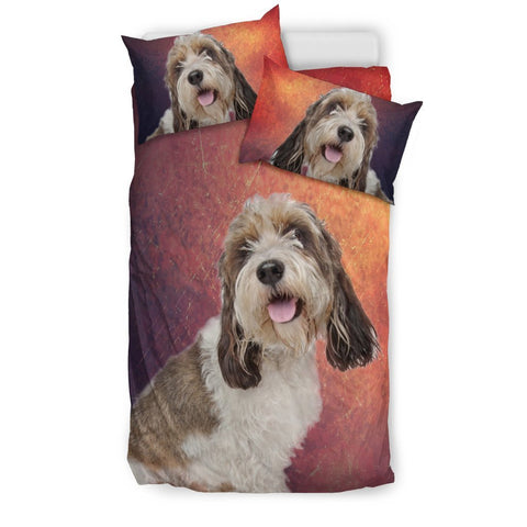 Petit Basset Griffon Vendéen Print Bedding Set- Free Shipping