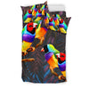 Cute Gouldian Finch Bird Print Bedding Set-Free Shipping