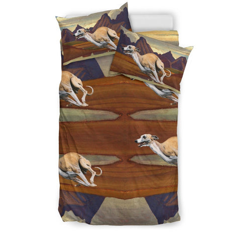 Whippet Dog Racing Print Bedding Sets-Free Shipping