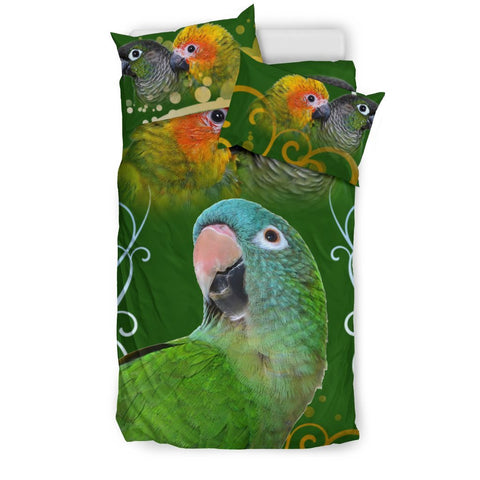 Conure Parrot Print Bedding Sets-Free Shipping