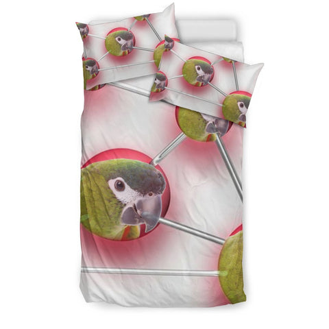 Red Shouldered Macaw Parrot Print Bedding Sets-Free Shipping