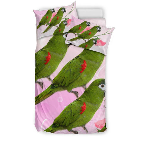 Cute Red Shouldered Macaw Parrots Print Bedding Sets-Free Shipping