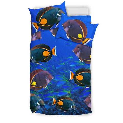 Acanthurus Achilles Fish Print Bedding Set-Free Shipping