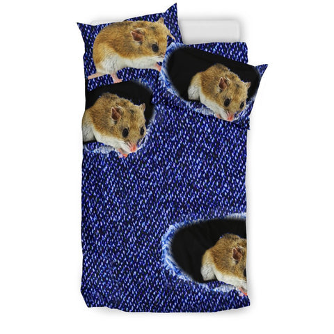 Chinese Hamster Print Bedding Set-Free Shipping