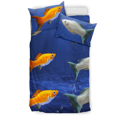 Molly Fish Art Print Bedding Set-Free Shipping