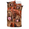 Cute Sussex Spaniel Print Bedding Set- Free Shipping