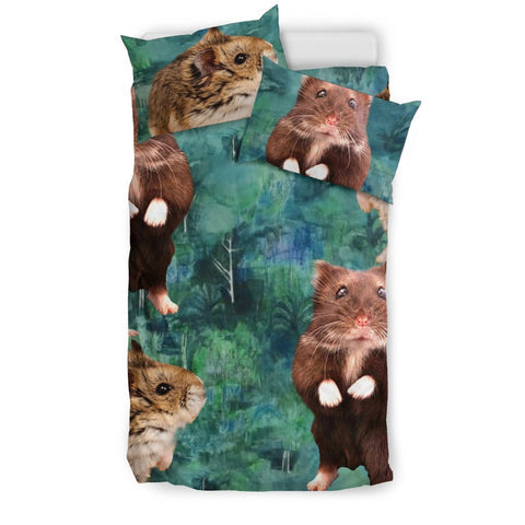 Djungarian Hamster (Siberian Hamster) Print Bedding Set-Free Shipping