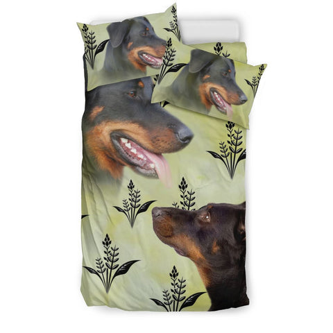 Amazing Beauceron Dog floral Print Bedding Sets-Free Shipping