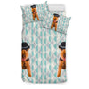 Welsh Terrier Dog With Cap Print Bedding Sets-Free Shipping