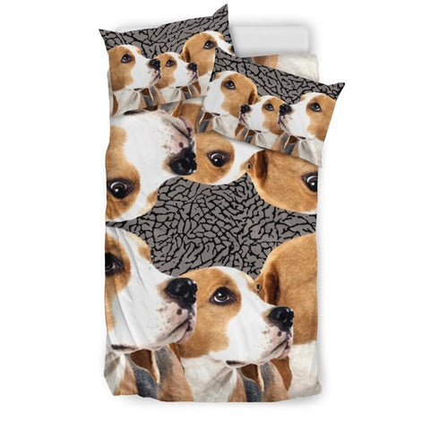 Lovely Beagle Dog 3D Print Bedding Set-Free Shipping