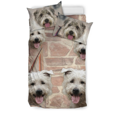 Cute Glen of Imaal Terrier Print Bedding Set- Free Shipping