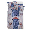 Beautiful Charolais Cattle (cow) Print Bedding Set-Free Shipping