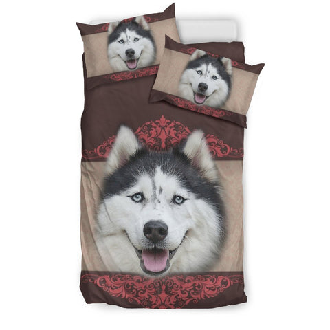 Amazing Siberian Husky Dog Print Bedding Sets-Free Shipping