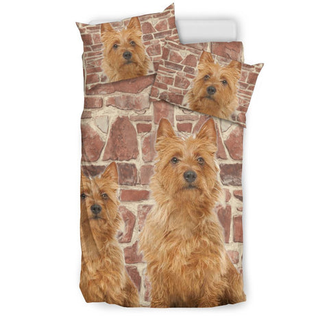 Australian Terrier Dog Print Bedding Set- Free Shipping